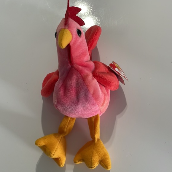 TY Beanie Baby * Strut the Rooster * Date of birth: March 8, 1996 - Picture 9 of 12